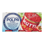 Mutti Tomato pulp / Polpa di pomodoro 14.11 oz x3 / 400 gr x3 tomato products 3 x 14.11 oz / 3 x 400 gr