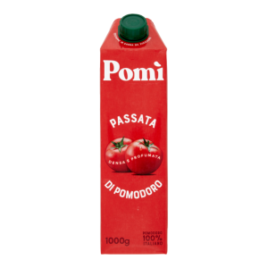 Pomi Passata Tomato sauce / Pomodoro Brick 2 lbs and 2.27 oz / 1Kg