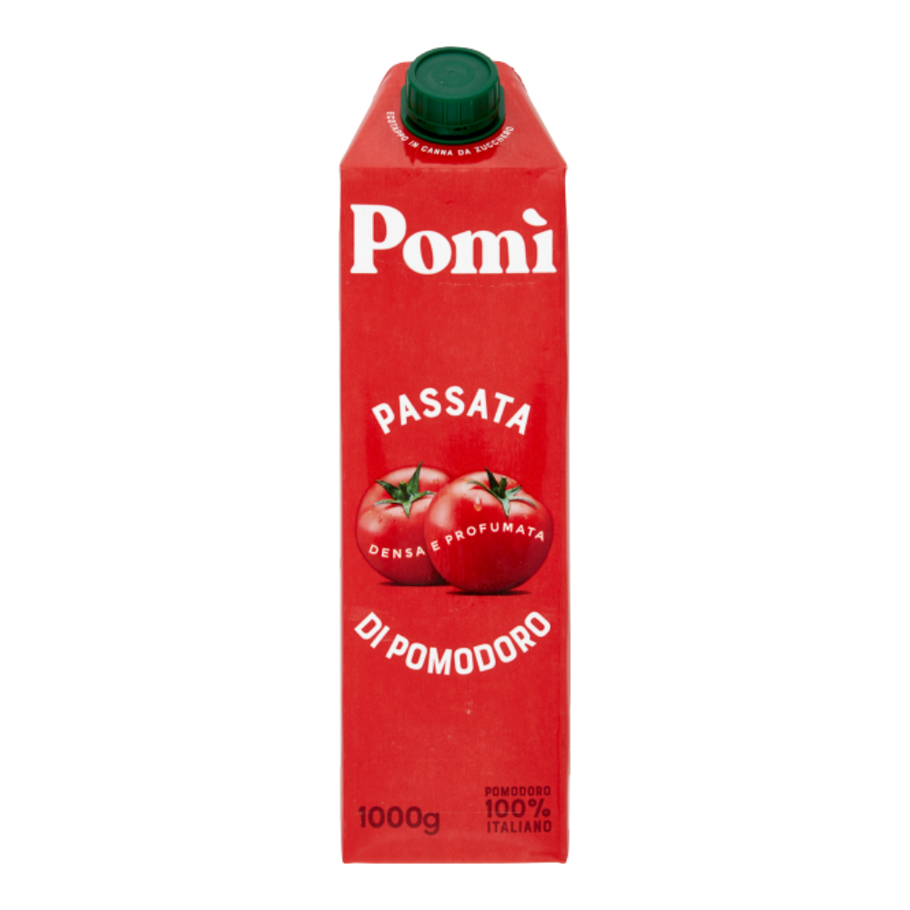 Pomi Passata Tomato sauce / Pomodoro Brick 2 lbs and 2.27 oz / 1Kg