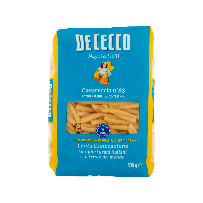 De Cecco n. 88 Casareccia De Cecco n. 88 Casareccia short pasta 17.64 oz / 500 gr