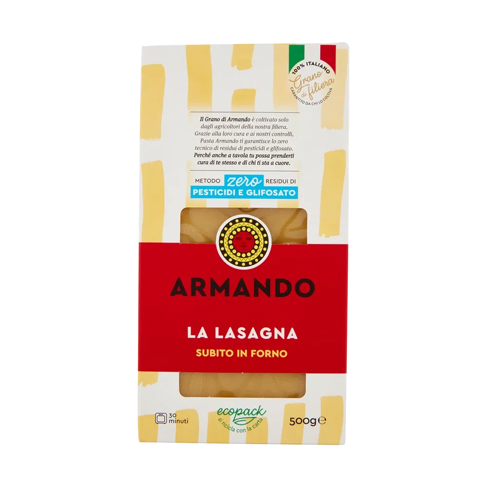 Armando | La Lasagna long pasta 17.64 oz / 500 gr