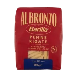 Barilla al Bronzo | Penne rigate short pasta 17.64 oz / 500 gr
