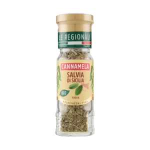 Cannamela Organic Sicilian Sage / Salvia di Sicilia Bio herbs & mushrooms 0.25 oz / 7 g