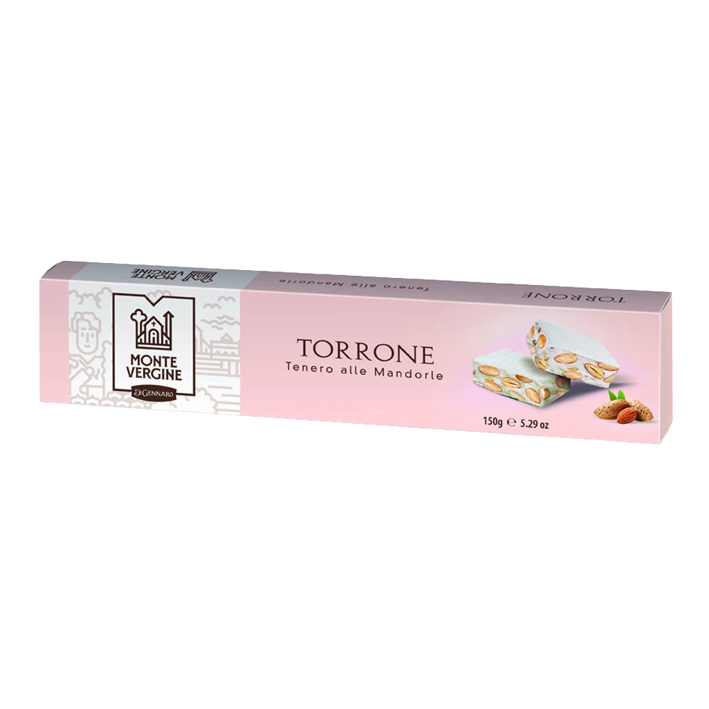 Di Gennaro Almond Torrone (Italian Nougat) Torrone Mandorla Di Gennaro Almond Torrone (Italian Nougat) / Torrone Mandorla coffee & chocolate 150 g / 5.29 oz