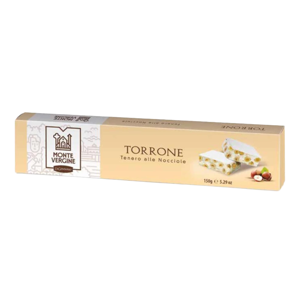 Di Gennaro Hazelnut Torrone (Italian Nougat) Torrone Nocciola Di Gennaro Hazelnut Torrone (Italian Nougat) / Torrone Nocciola coffee & chocolate 150 g / 5.29 oz