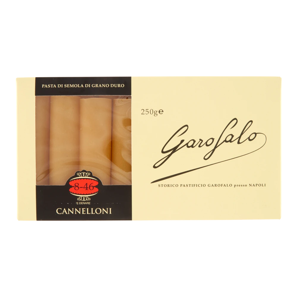 Garofalo Cannelloni n.8-46 - 210432 Garofalo | Cannelloni n.8-46 short pasta 8.82 oz / 250 gr
