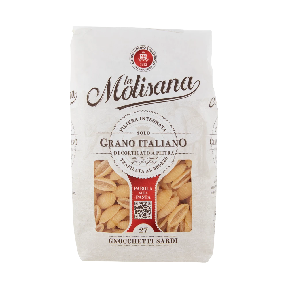 La Molisana Gnocco Sardo No. 27 La Molisana | Gnocco Sardo No. 27 short pasta 17.64 oz / 500 gr