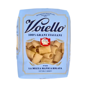 Voiello | La Mezza Manicha Rigata n.122 short pasta 17.64 oz / 500 gr