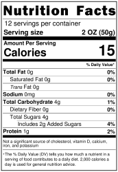 NutritionLabel-POMILIA PASSATA