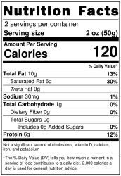 NutritionLabel-STAR DADO PER BRODO CLASSICO